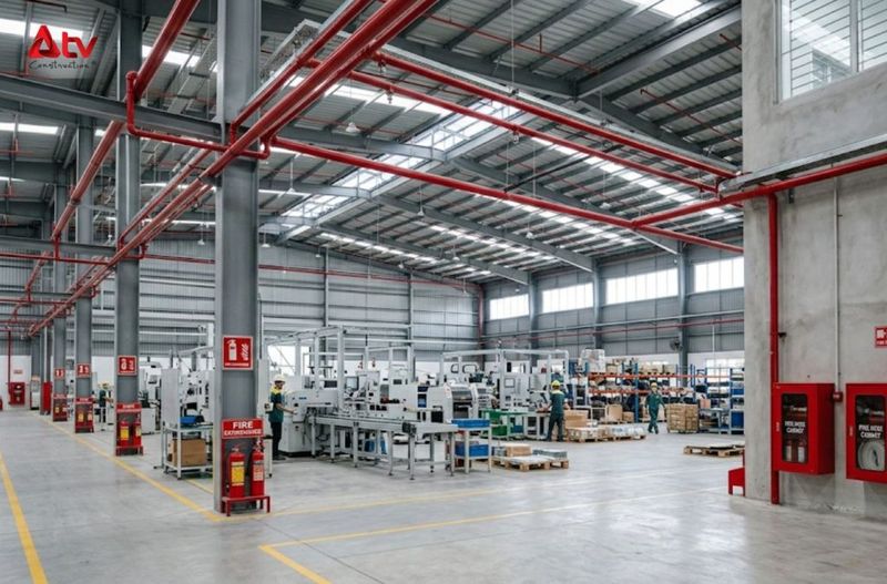 Tiêu chuẩn kho xưởng PCCC