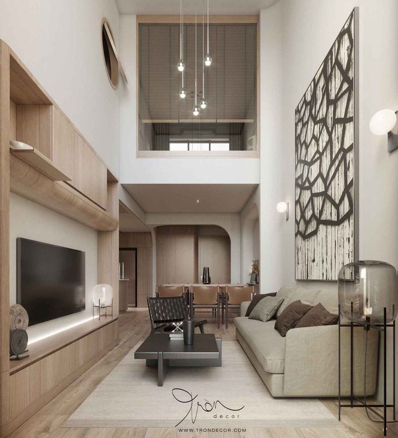 Trang trí duplex 127m2