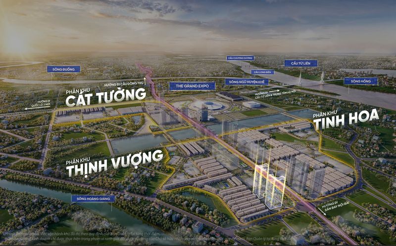 Vị trí Masteri Sky Avenue Vin Cổ Loa