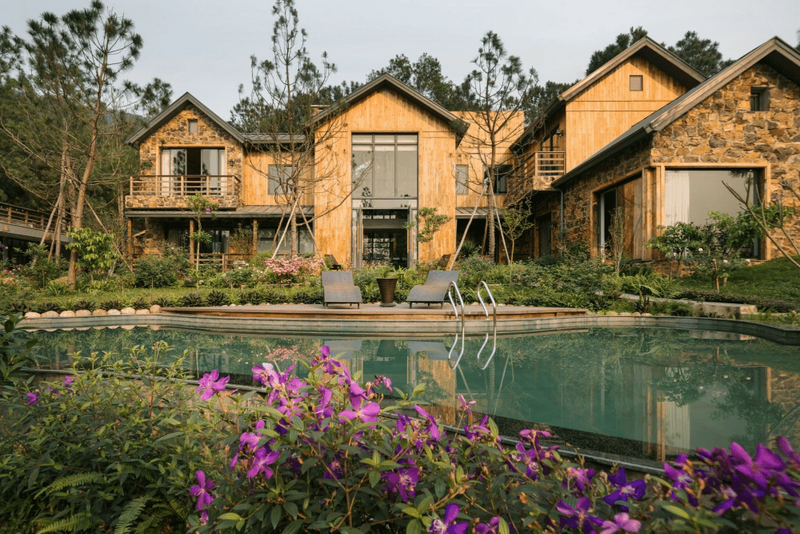 Phối cảnh villa mẫu