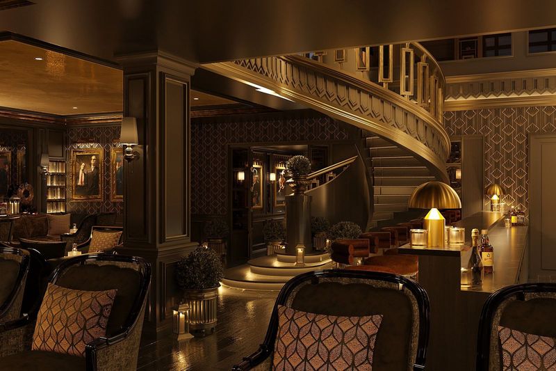 Không gian lounge ấm cúng