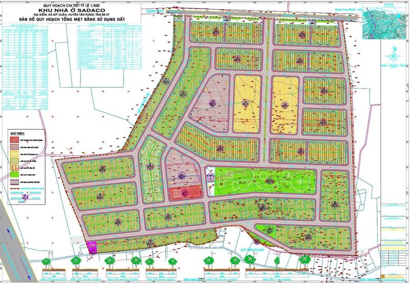 Quy hoạch chi tiết 1/500 dự án