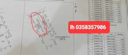 Minh họa vị trí và quỹ đất