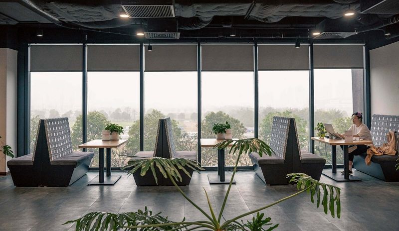 Không gian coworking chia sẻ