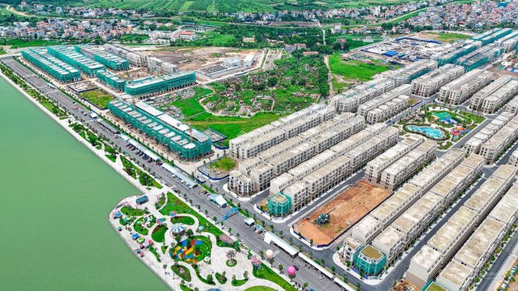 Hình ảnh phối cảnh khu nhà mẫu
