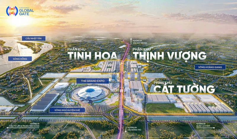 Mẫu phân khu và mặt bằng