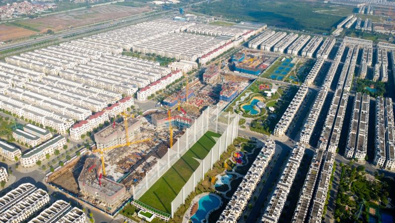 Phối cảnh phát triển khu dân cư gần trường học