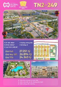 Mặt bằng minh họa diện tích 90m2