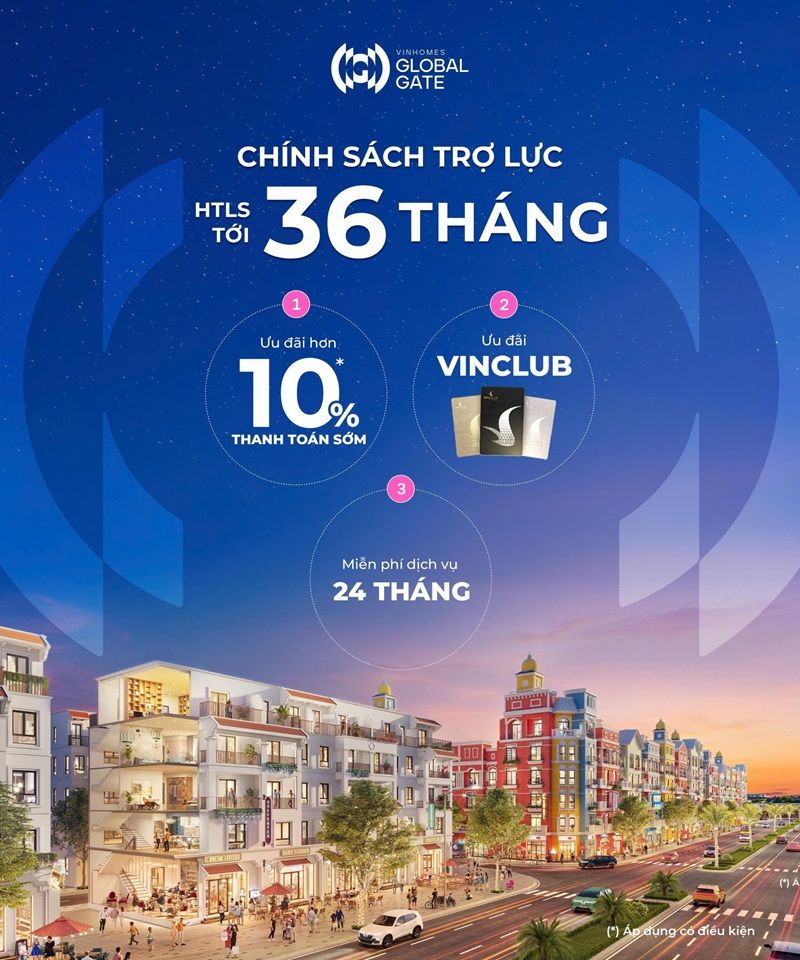 Chính sách mua chung tại Vinhomes Global Gate Cổ Loa