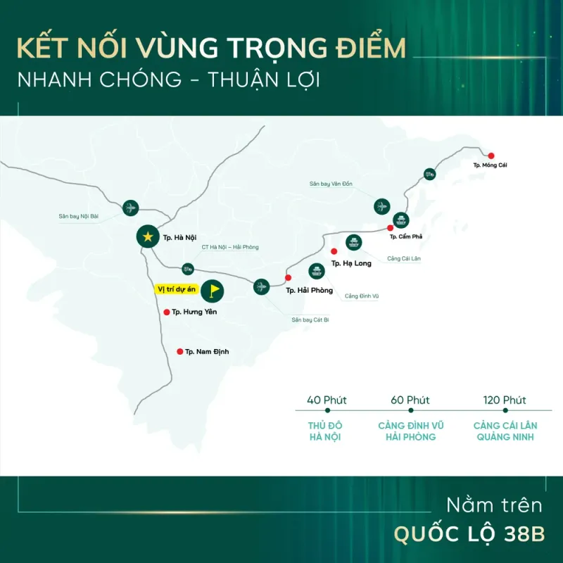 Sơ đồ quy hoạch và kết nối vùng
