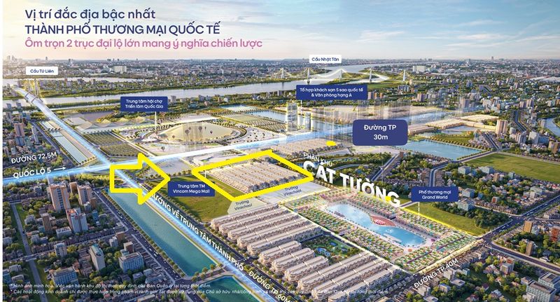 Liên kết Nhật Nguyệt Vinhomes Global Gate