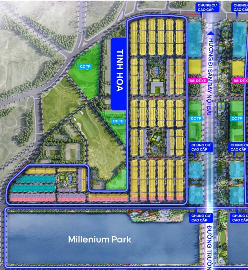 Phân khu TINH HOA Vinhomes Cổ Loa Global Gate
