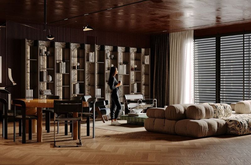 Thiết kế nội thất mang phong cách Mid-century tại Vinhomes Cổ Loa