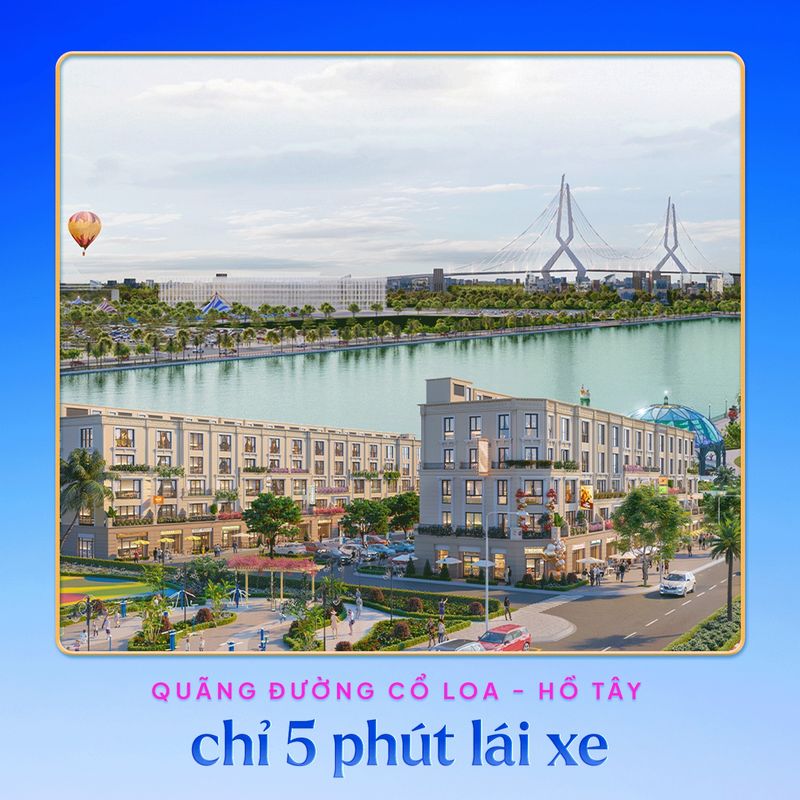Quang đường Ho Tày Cổ Loa