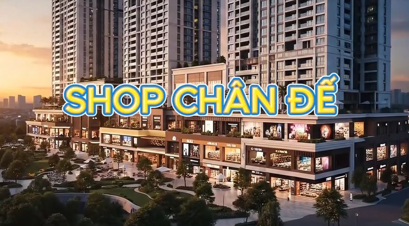 Shop khối đế Vinhomes Cổ Loa