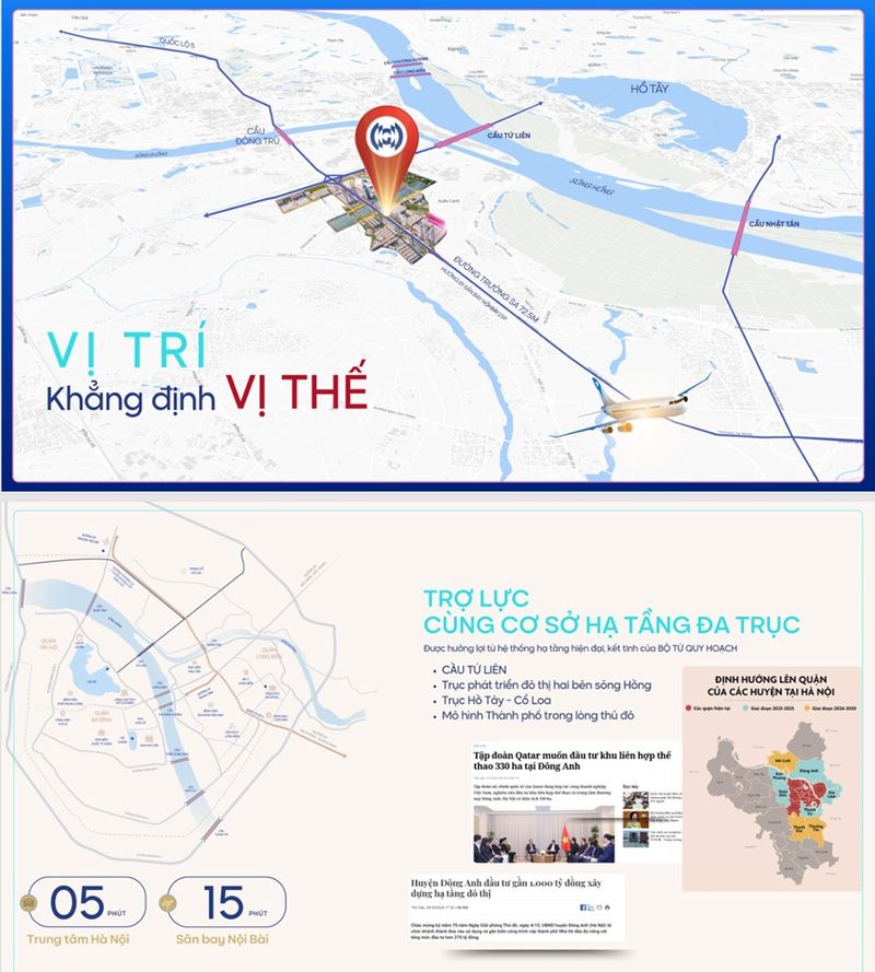 Tiện ích hạ tầng Vinhomes Co Loa
