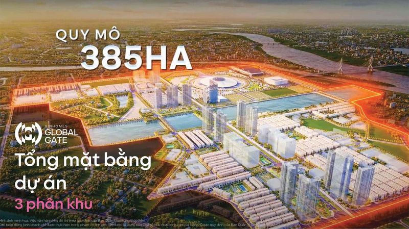Vị trí đắc địa của Vinhomes Global Gate