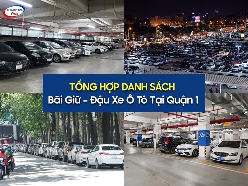 Hình ảnh bãi xe ô tô quận 1