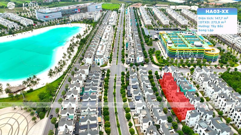 Biệt thự song lập Hải Âu Vinhomes Ocean Park