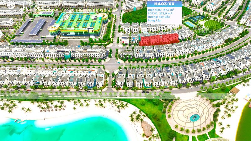 Biệt thự song lập Hải Âu Vinhomes Ocean Park