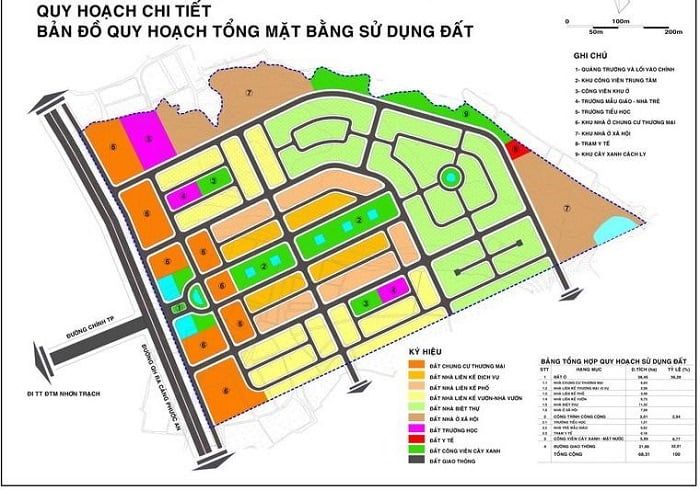 Bản đồ quy hoạch 1/2000