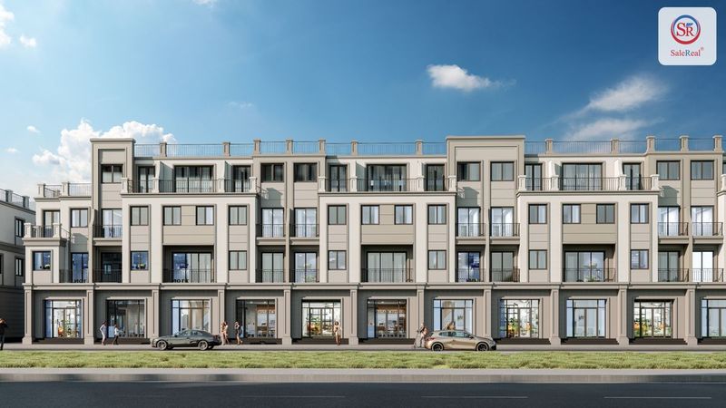 Các shophouse nằm tại trục đường chính Vinhomes Cổ Loa