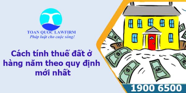 Hình ảnh minh họa cách tính thuế đất theo quy định mới