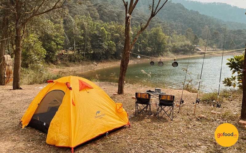 Cắm trại qua đêm tại hồ Đồng Đò Sóc Sơn