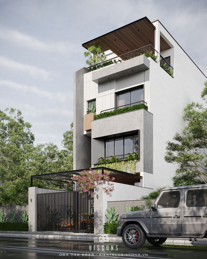 Cổ villa mẫu