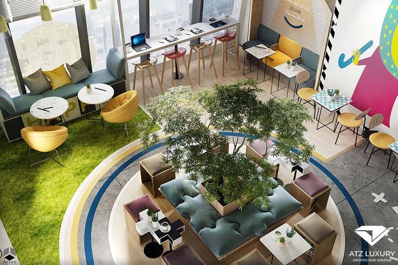 coworking café