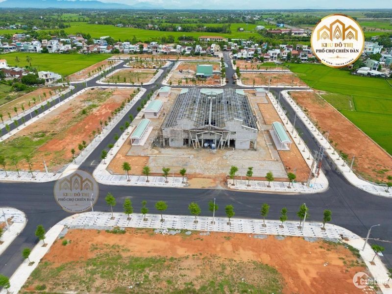 Minh họa đất nền gần chợ đầu mối