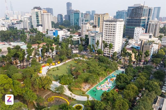Vườn hoa và cảnh quan