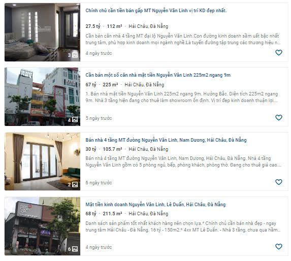 Đường Nguyễn Văn Linh, Đà Nẵng