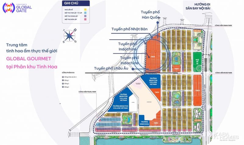 Khu ẩm thực và tiện ích nội khu