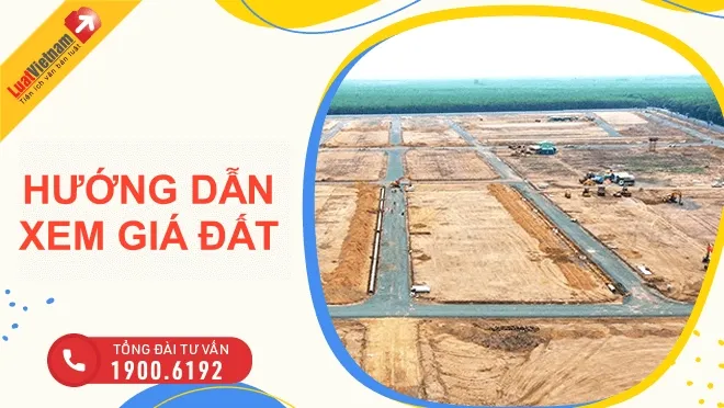 Hướng dẫn xem giá đất