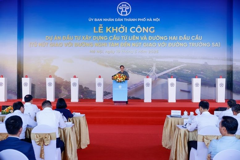 Khởi công cầu Tứ Liên Hà Nội