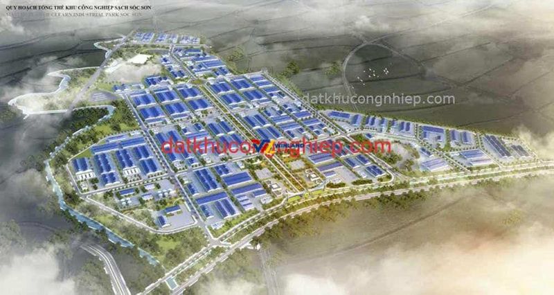 Hình ảnh khu công nghiệp Sóc Sơn