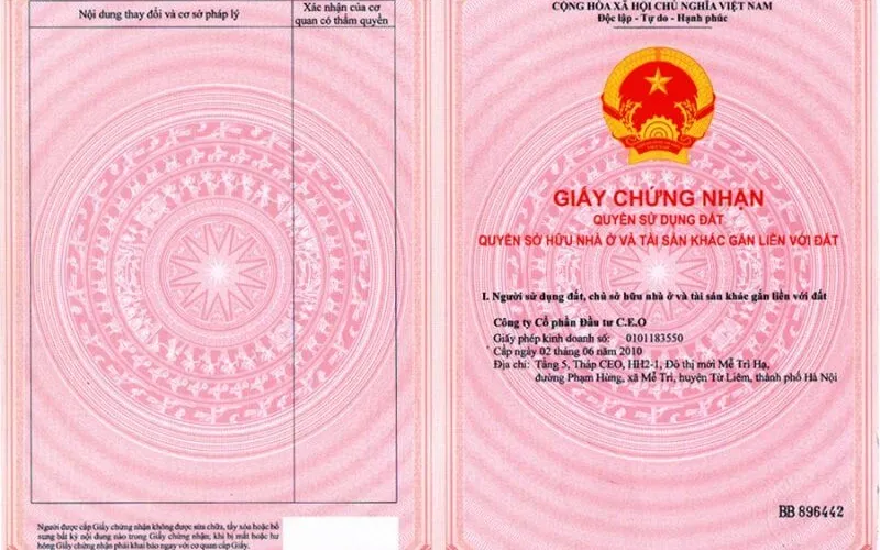 Mã vạch sổ hồng - minh họa