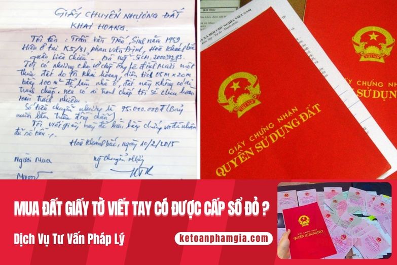Rủi ro mua đất giấy tay