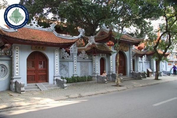 Hình ảnh khu dân cư gần chùa