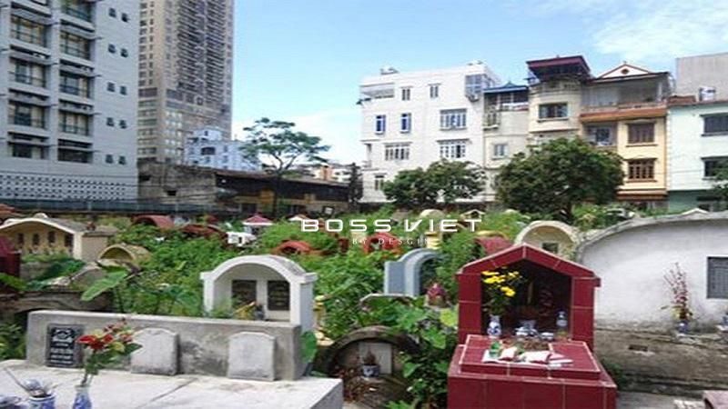 Nha gan nghĩa địa hoa giai nhu the nao