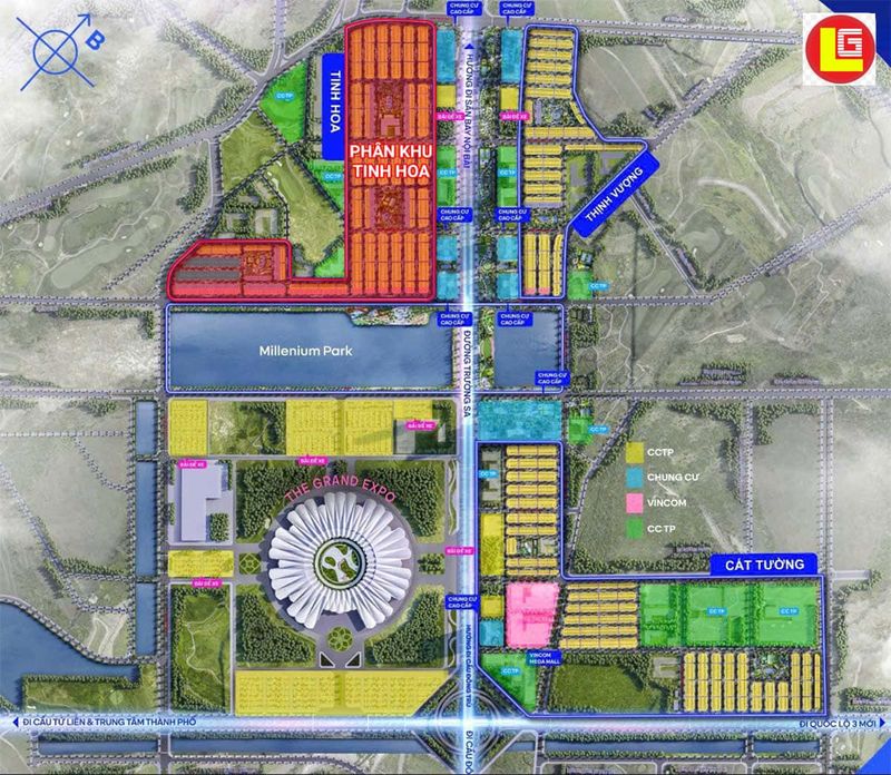 Hình ảnh phân khu tại Vinhome Global Gate
