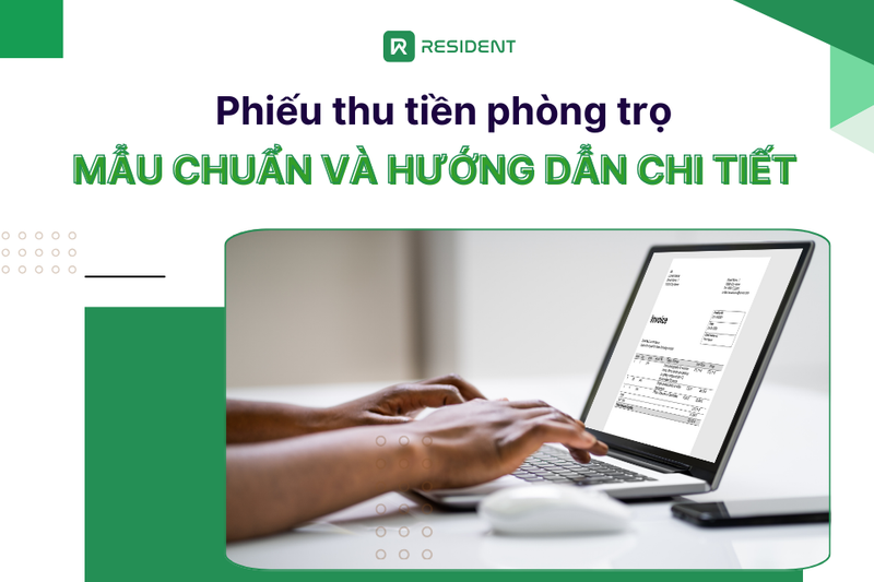 Phiếu thu tiền phòng trọ