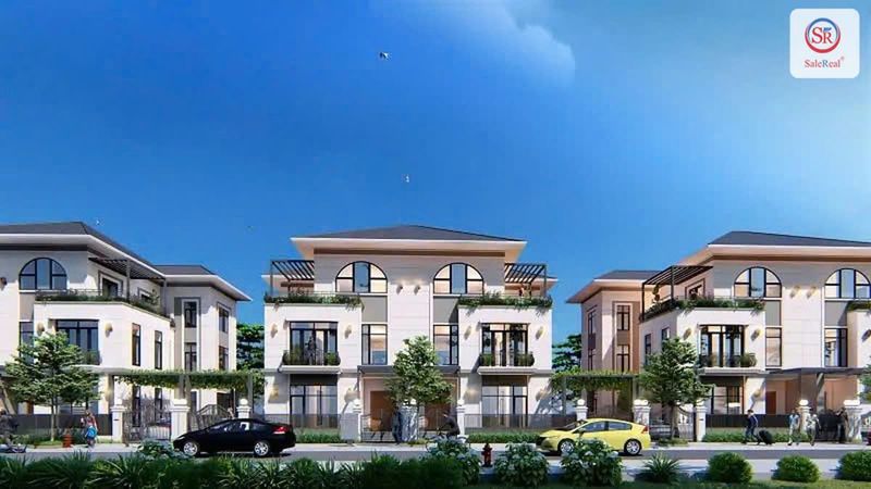 Phối cảnh biệt thự tứ lập