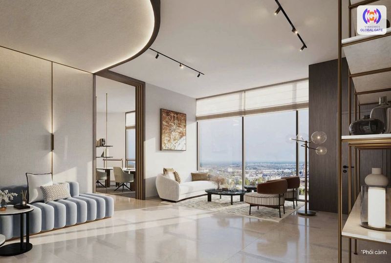 Phối cảnh căn hộ 3PN tại Masteri Grand Avenue