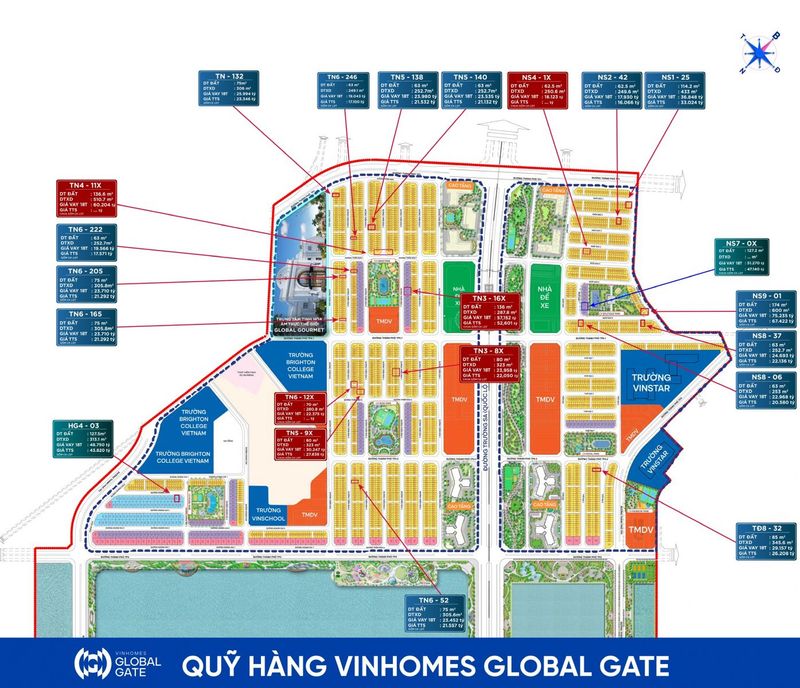 Quy hoạch liên kề Vinhomes