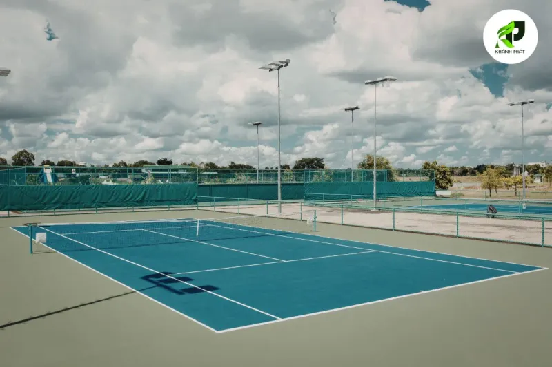 Sân tennis tại Hòa Bình Khánh Phát