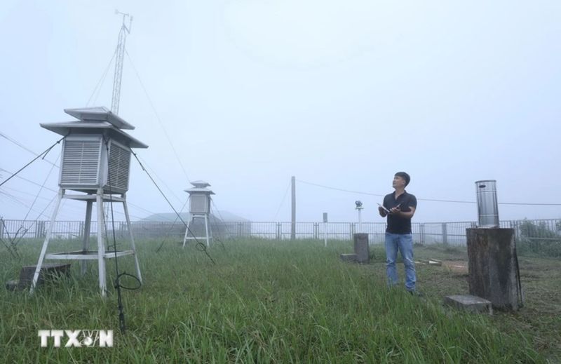 Trạm khí tượng tại Xuân Đoài