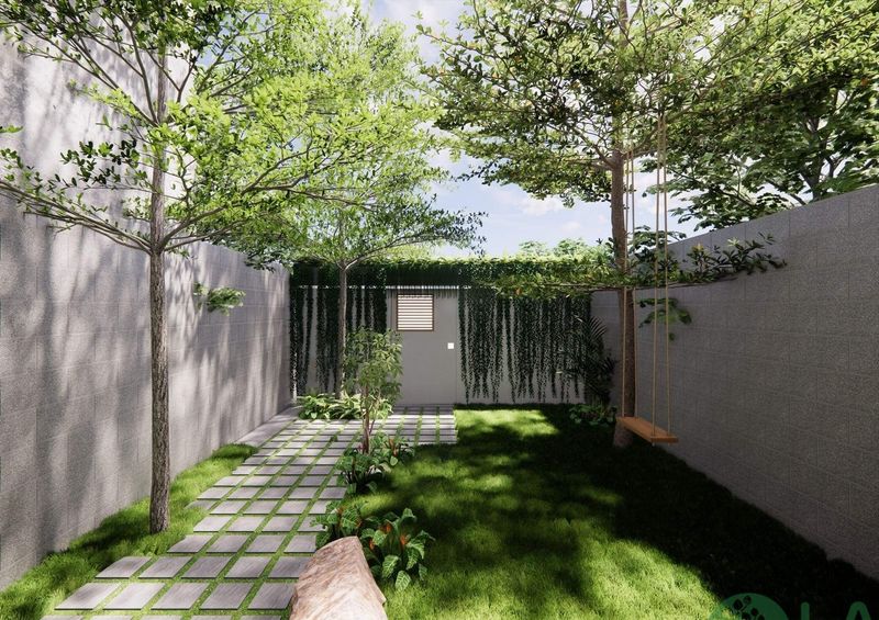 Thiết kế nhà 100m2 có sân vườn