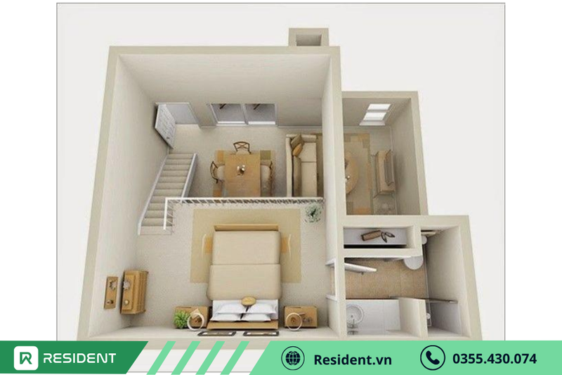 Thiết kế nhà trọ 3